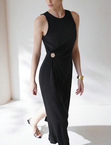 Rochie midi Shein, negru