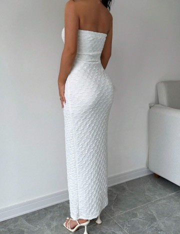 Rochie maxi Shein, alb