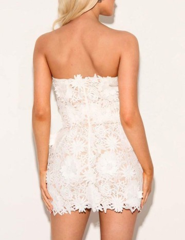 Rochie mini Shein, alb