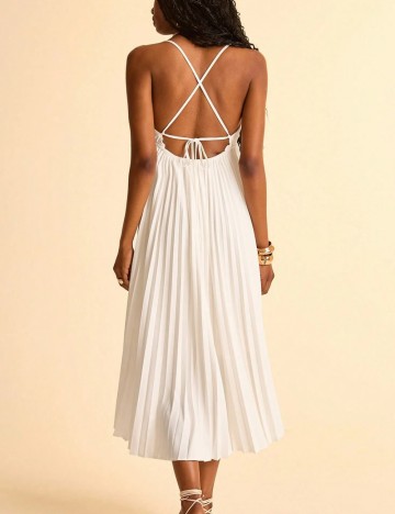 Rochie maxi Shein, alb