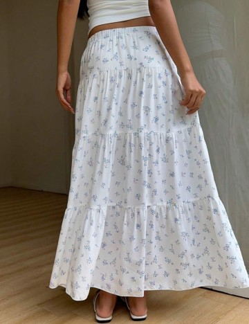 Fustă maxi Shein, mix culori