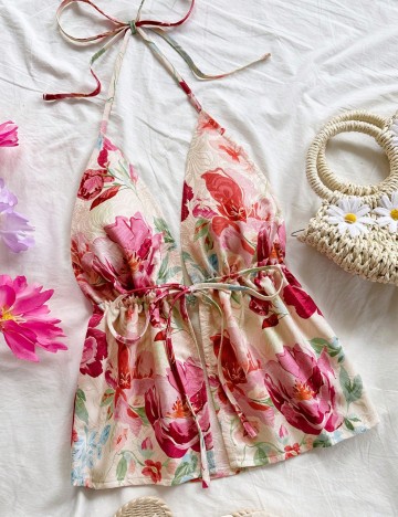 Top Shein, mix culori