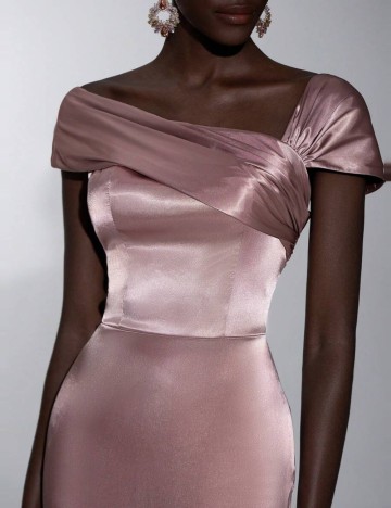 Rochie maxi Shein MUSERA, roz