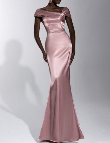 Rochie maxi Shein MUSERA, roz