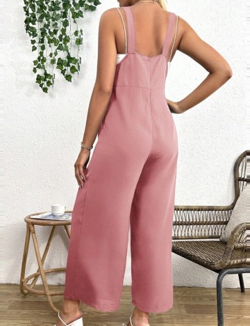 Salopetă lungă Shein, roz