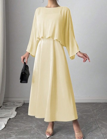 Rochie maxi Shein, galben