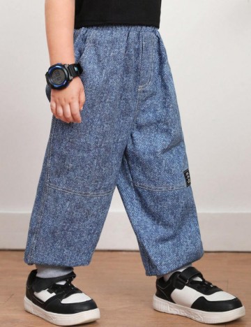 Pantaloni Shein, albastru