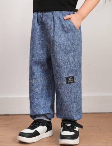 Pantaloni Shein, albastru