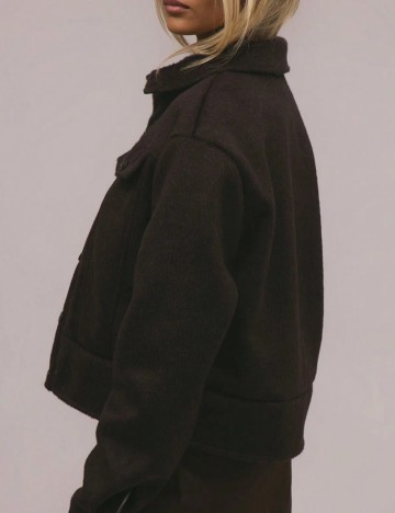 Jachetă Shein MUSERA, maro