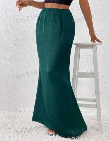 Fustă maxi Shein, verde