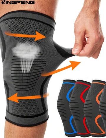 Genunchieră elastică Shein, gri