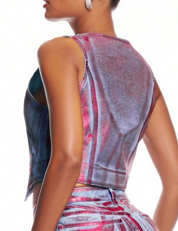 Top Shein, mix culori