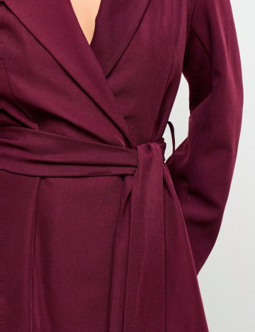 Rochie Tip Sacou Shein AIIRZ, vișiniu