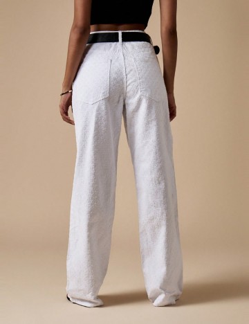 Jeans Shein Missguided, alb