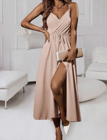 Rochie maxi Shein, bej