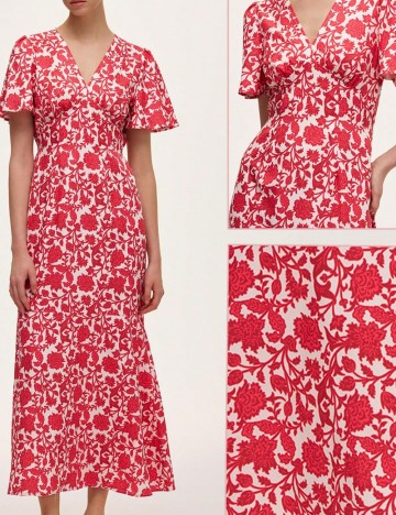 Rochie midi Shein, mix culori