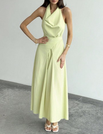 Rochie maxi Shein, verde