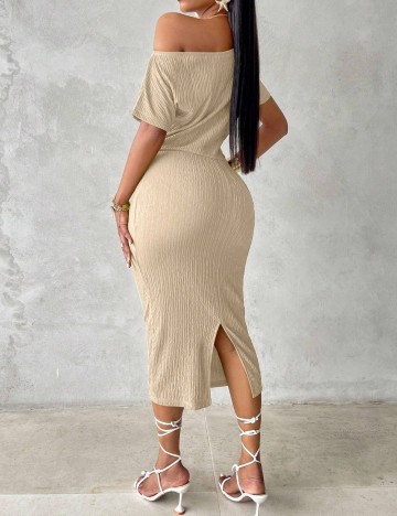 Rochie maxi Shein, bej