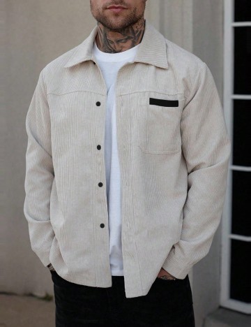 Jachetă Shein MANFINITY, bej