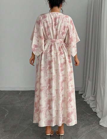 Rochie maxi Shein Curve+, mix culori