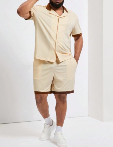 Compleu Shein MANFINITY, crem