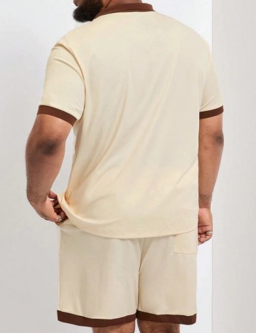 Compleu Shein MANFINITY, crem