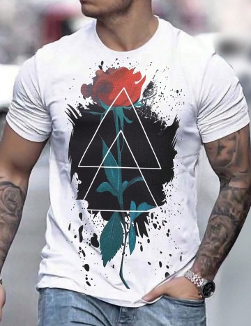 Tricou Shein, mix culori