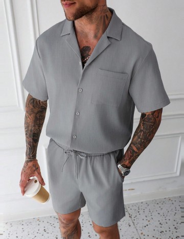 Compleu Shein MANFINITY, gri