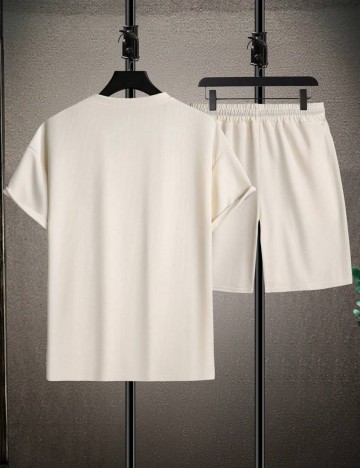 Compleu Shein MANFINITY, crem