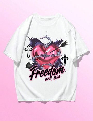 Tricou Shein, mix culori