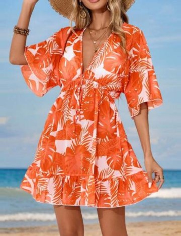 Rochie de plajă Shein, mix culori