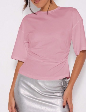 Tricou Shein MUSERA, roz