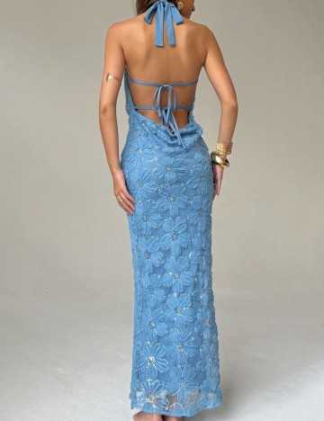 Rochie maxi Shein, albastru