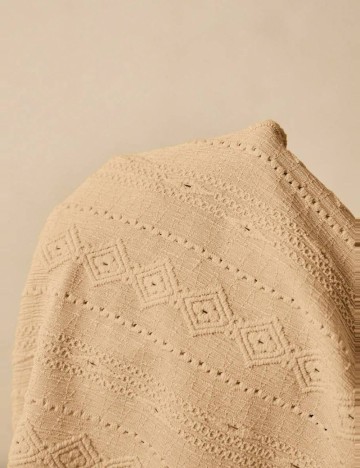 Cămașă cu m&acirc;necă scurtă Shein, maro