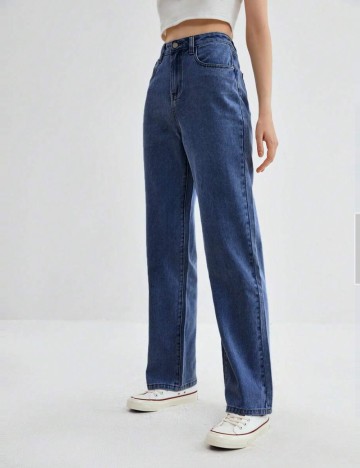 Jeans Shein, albastru