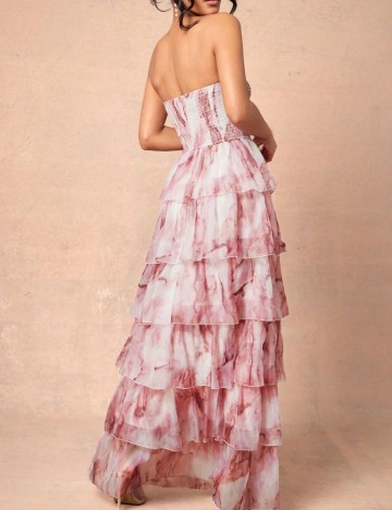 Rochie maxi Shein, mix culori