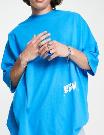 Tricou ASOS, albastru