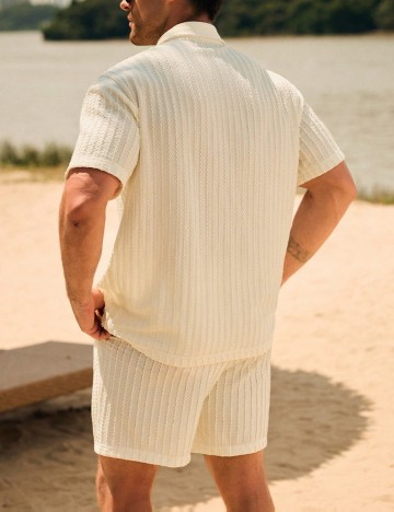 Compleu Shein MANFINITY, crem