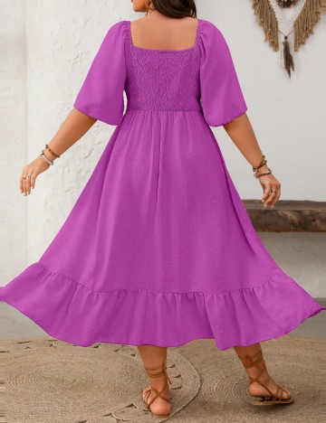 Rochie maxi Shein Curve+, mov