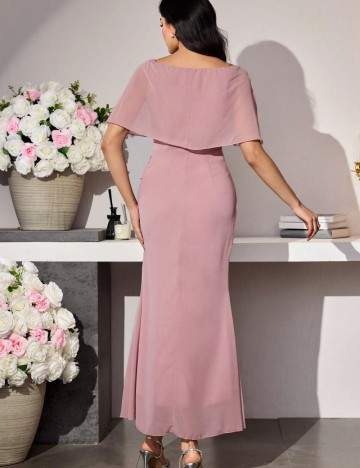 Rochie midi Shein, roz