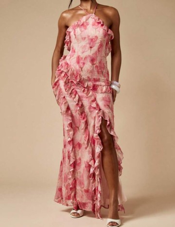 Rochie maxi Shein Missguided, mix culori