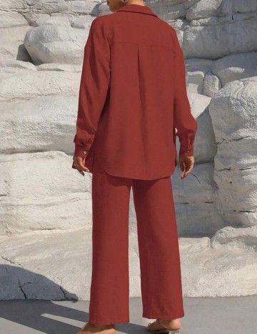 Compleu Shein, cărămiziu