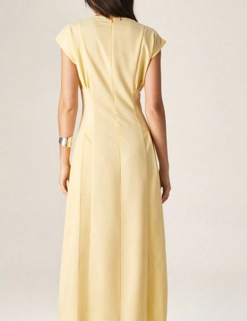 Rochie midi Shein, galben