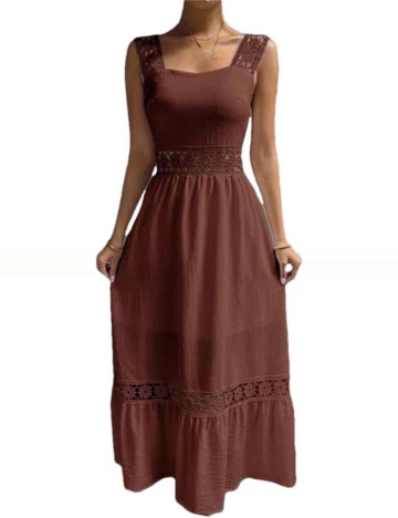 Rochie midi Shein, maro