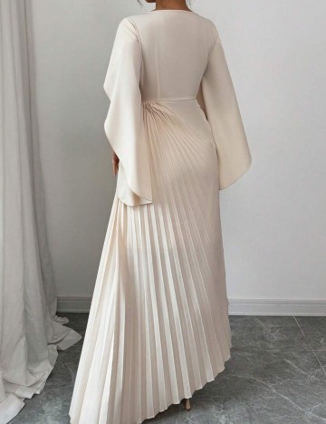 Rochie maxi Shein, crem