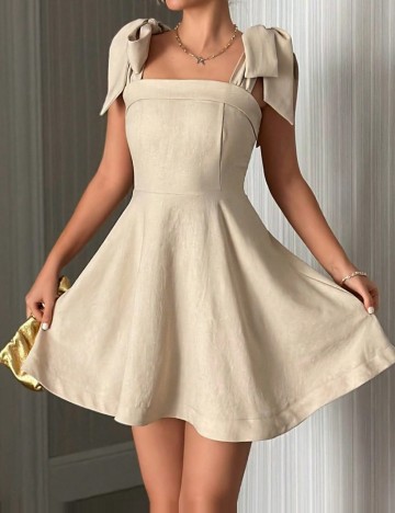 Rochie mini Shein, bej