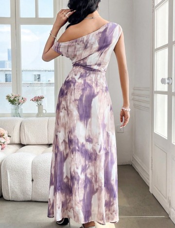 Rochie maxi Shein, mix culori