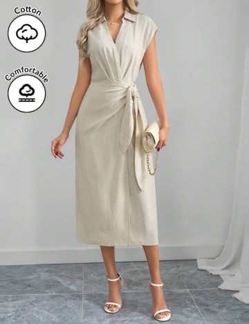 Rochie midi Shein, bej