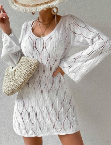 Rochie mini Shein, alb