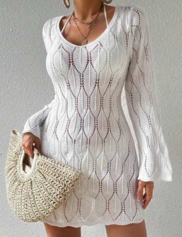 Rochie mini Shein, alb